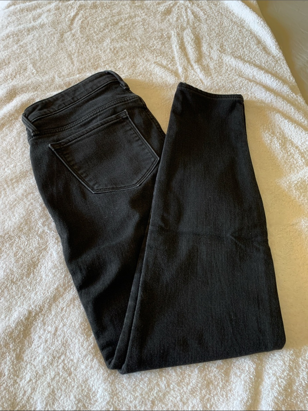 Old Navy Black Skinny Jeans - Stretch Slim Fit-Built-in-Warmth.